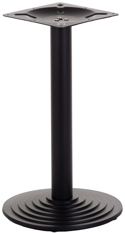 Stema SH-5005-1 Serie - Gietijzeren Tafelbasis - Diameter 43 cm - Stalen Kolom 75 mm - Verstelbare Voetjes