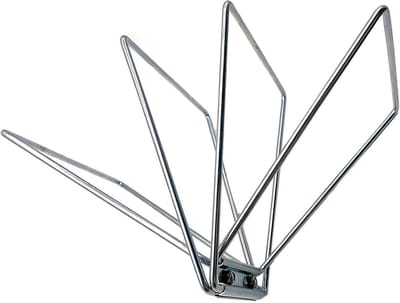 Koelbox Standaard - Opvouwbare Houder - Buiten Leven - Gegalvaniseerd IJzer - 25.8 cm Opgevouwen - Zilver