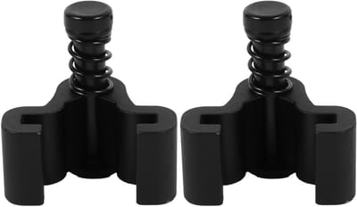 2 Stuks Verstelbare Swing Stops voor Schuifdeuren, Ondersteuningsrail, Carbon Staal, Deurstopper en Hardware voor Barn Deuren, Ideaal voor Binnen- en Buitentoepassingen