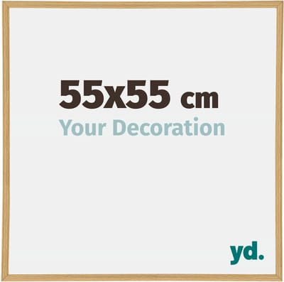 Your Decoration - Fotolijst 55x55 cm - Kunststof - Beuken Licht - Annecy