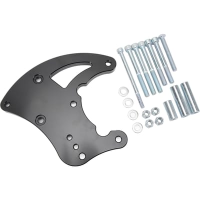 Hoge Montage AC Beugel Hoge Stabiliteit AC Compressor Beugel Kit Vervanging voor Chevy LS LS1 LS2 LS3 LS6 Vortec Vrachtwagen LQ zwart