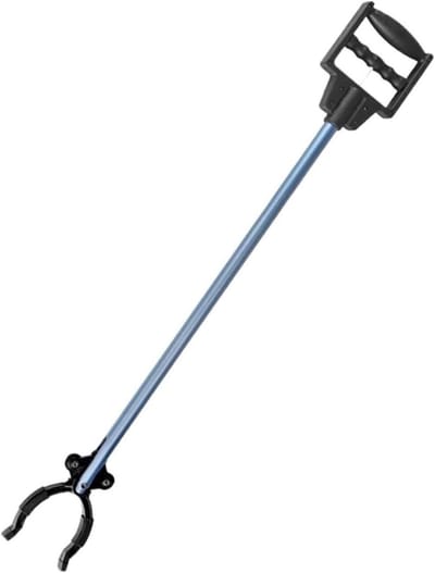Afvalverwijdering Handgrijper - Grabber Reacher Tool - Afval Opruimen - Lichtgewicht Aluminium - 2 Stuks - Zwart
