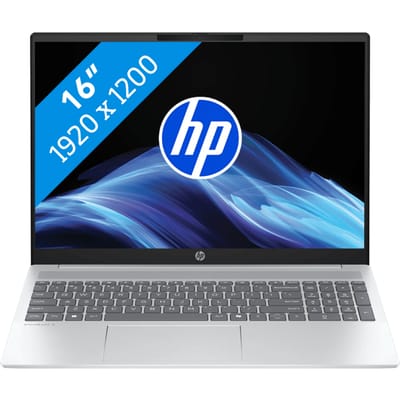 HP OmniBook 5 AI 16-af1970nd Intel Core Ultra 7 255U Laptop 40,6 cm (16") 2K 32 GB LPDDR5x-SDRAM 1 TB SSD Wi-Fi 6 (802.11ax) Windows 11 Home AI PC Zilver