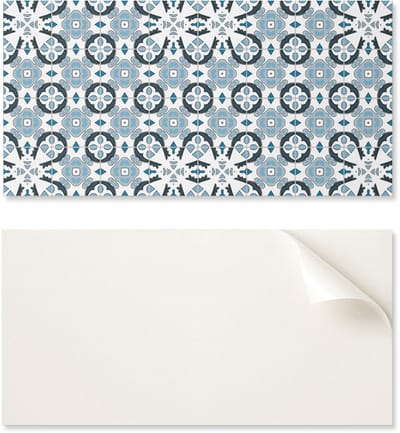 Zelfklevend decoratief paneel voor snelle wandrenovatie, 100x50 cm, geometrisch tegelpatroon