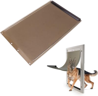 Schokbestendige Vrijheid Deurflap voor Honden en Katten, TPU, Vervangende Flap, Dieren Deur, Deurflap (L)