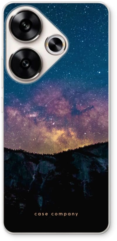 Case Company® - Hoesje geschikt voor Xiaomi Poco F6 hoesje - Travel to space - Soft Cover Telefoonhoesje - Bescherming aan alle Kanten en Schermrand