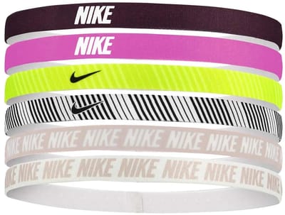 Nike Accessories Flex Classic Printed Hoofdband 6 Eenheden Veelkleurig