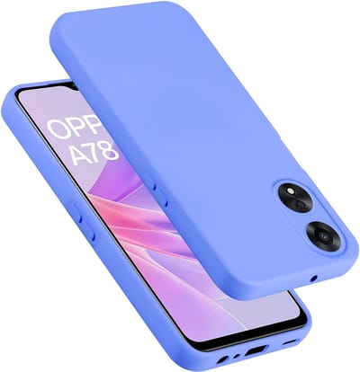 Cadorabo Hoesje geschikt voor OPPO A78 5G in LIQUID LICHT PAARS - Beschermhoes gemaakt van flexibel TPU silicone Case Cover