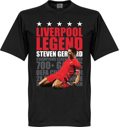 Steven Gerrard Legend T-Shirt - L