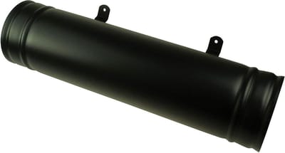 Nieuwsrol Houder - Brievenbus Rol - Post Ontvangen - Poedercoating Staal - 40 cm Lengte - Mat Zwart