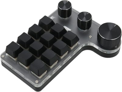 12-toets mechanisch gaming toetsenbord programmeerbaar bluetooth usb