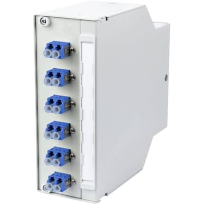Metz Connect OpDAT REGpro VIK 6xLC-Duplex OS2 Glasvezel-patchpaneel 6 poorten LC