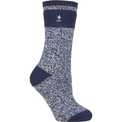 Heat Holders Dames Dikke Warme Thermische Sokken - Soft Navy (Sydney)