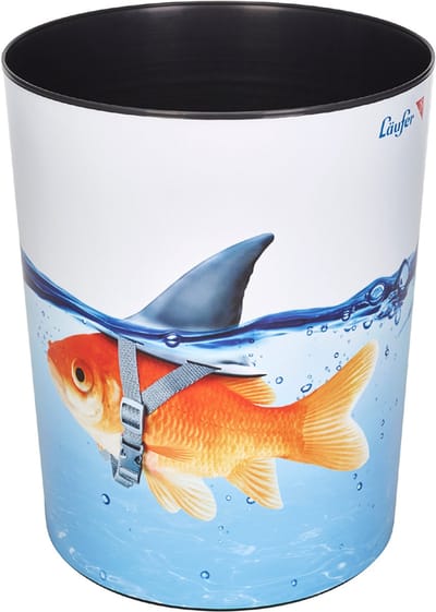 Läufer Prullenbak Goldhai Motief 13 Liter