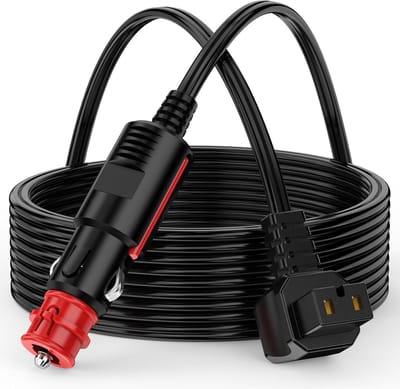 12V Autokoeler Verlengkabel voor Koelboxen - 3,5M DC 12V Verlengsnoer voor Auto - Duurzaam en Veilig