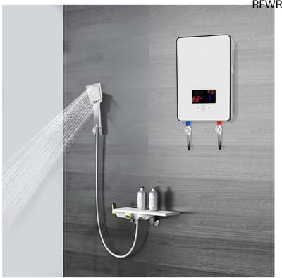 RFWR® Kleine elektrische doorstroomboiler - Instant warm water voor keuken en badkamer - Efficiënt en ruimtebesparend - 6500W - 220V