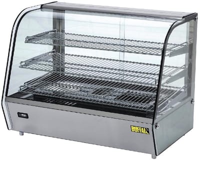 Buffalo warmhoudvitrine 160L
