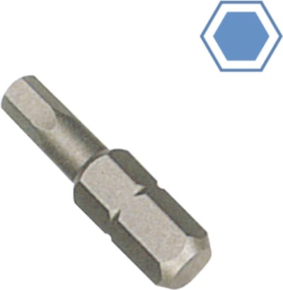 Hoogwaardige zeskantsleutel 6mm van S2 Staal - Innensechskant Bit met Precisie en Duurzaamheid voor Professioneel en Hobby Gebruik in Werkplaats en Industrie
