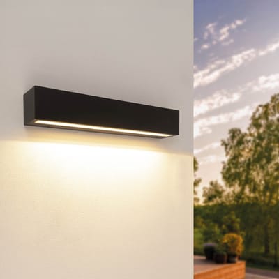 Ledvion - LED Wandlamp - 15W - 1500L - IP44 - Buiten lamp - Gevel Verlichting
