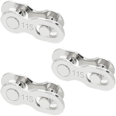 Fietsketting 6-delige set fietsketting quick lock kettingslot, geschikt voor mountainbike racefiets ketting