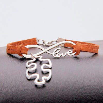 GoedeDoelen.Shop | Veterarmband Autisme Love Infinity | Autisme Sieraad | Autisme Awareness | Infinity Sieraad | Statement Armband | Wellness-House|