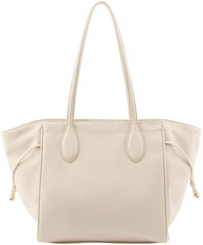 SEIDENFELT MANUFAKTUR shopper Meloy Shopper Soft Cream crème