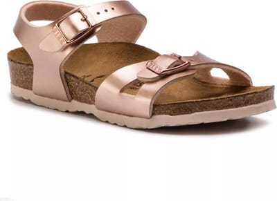 Birkenstock Rio Sandalen - Rose Golden - Maat 26