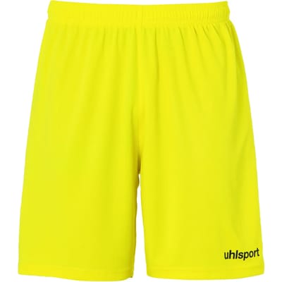 Uhlsport Center Basic Short Kinderen - Geel / Zwart | Maat: 140