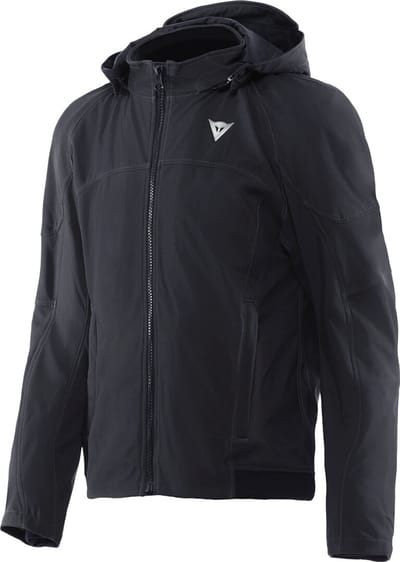 Dainese Softshell Hoodie Zwart 46 Man