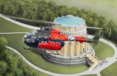 Revell BO 105 35th Anniversary of Roth Fly-Out Version 1:32 Montagekit Hefschroefvliegtuig