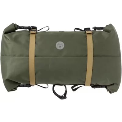 AGU Bikepacking Stuurtas Venture - Legergroen - 17L - Waterafstotend, Reflecterend, Eenvoudige Montage, 100% Gerecycled Polyester