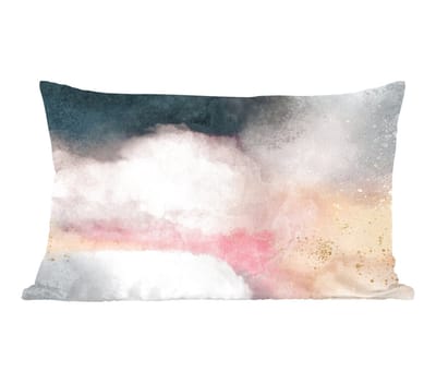Sierkussens - Kussentjes Woonkamer - 50x30 cm - Verf - Abstract - Design