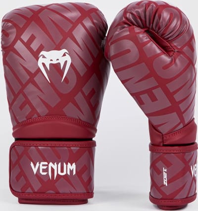 Venum Contender 1.5 XT Bokshandschoenen Kids Burgundy Wit - 6 OZ