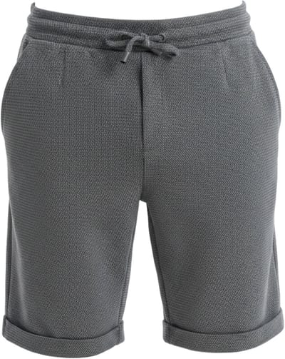 OMBRE Korte broek - Regular Fit - Gemeleerd - Short Grafiet S