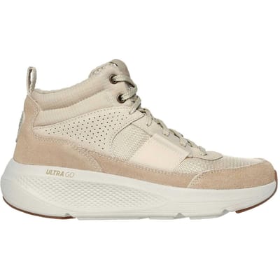 Skechers OTG Elevate suède instapschoenen voor dames (Taupe/Naturaal)