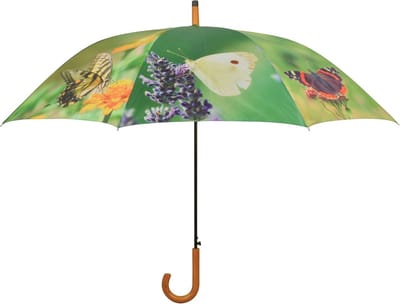 Vlinder Paraplu - Stralend door de Regen - vlinders - voorjaar - lente - zomer
