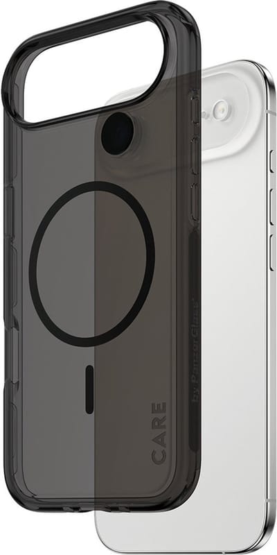 CARE by PanzerGlass Flagship Case Urban Explorer Smokey w. Black MagSafe iPhone Air