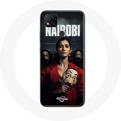 Xiaomi Redmi 9C hoesje La casa de papel Nairobi Seizoen 4