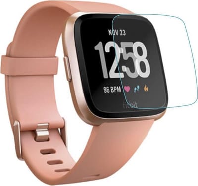 By Qubix - Tempered Glass Screenprotector - Geschikt voor fitbit Versa