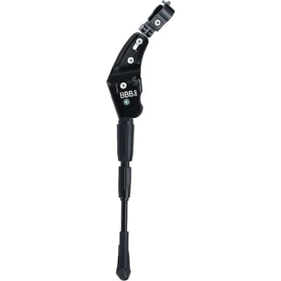 BBB Cycling MultiKick - Universele Fietsstandaard - 26 tot 29 Inch - Geschikt voor alle Sportfietsen - Fietspoot Verstelbaar in Lengte - Zijstandaard Fiets - BKS-04