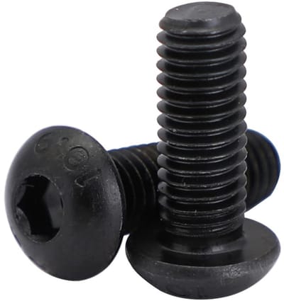 Cilinderkopschroeven - Inbusschroeven Bouten - Machine Montage - Klasse 10.9 Staallegering - 1/4-20 x 3/4 inch - Zwart