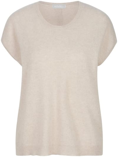 Trui 100% kasjmier Van include beige
