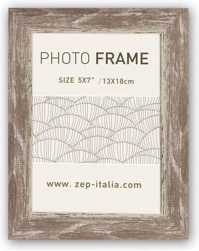 ZEP - Kunststof Fotolijst Tamigi Bruin voor foto formaat 10x15 cm - CC446
