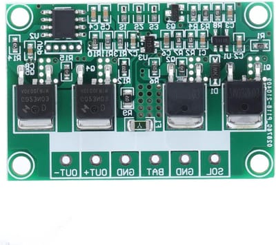 Laadregelaar Module - Zonnelamp Circuit - Landschap Verlichting - Automatische Cyclus - 3.2V-18V 10A - Groen