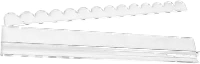 Mahjong Rekset - Spel Accessoires - Gezellig Spelen - Magnetisch Schuifsysteem - 51 cm - Transparant