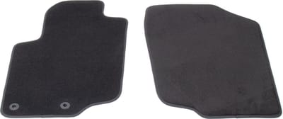 Automatten voor Peugeot 207 en 207 SW (2006-2012) - 2-delig - Velours - Voorzijde