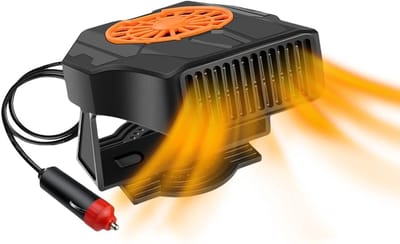 Auto Voorruit Ontdooier - Draagbare Verwarming - Snel Ontdooien - Het Jaar Rond - 12 x 13 x 9 cm