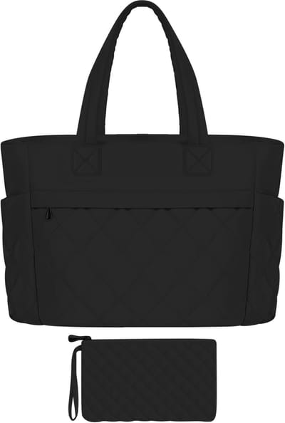 Laptoptas - Werktas Schoudertas - Dagelijks Gebruik - Grote Capaciteit - 41 x 16 x 30 cm - Zwart