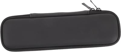 Tandenborstel Hoesje - Reis Etui - Tandenpoetsen Onderweg - Beschermt Tegen Vallen - 20.5x6.5cm - Zwart