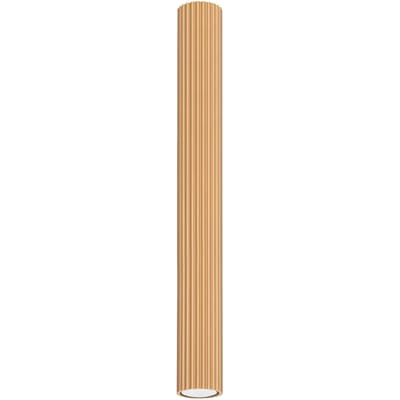 Sollux Lighting Plafondlamp Karbon - GU10 - gouden - aluminium - 60x6.5x6.5cm